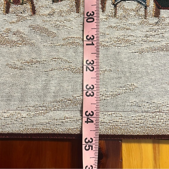 Cocoa at the Copperfields Wall Hanging 26” x 36” Tapestry with Rod by Wysocki - Picture 13 of 16